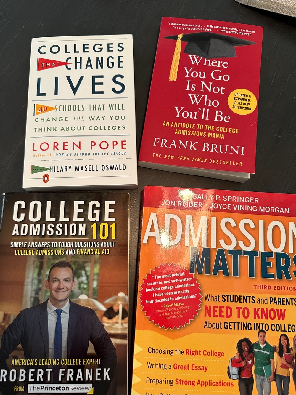 College Admissions Book Bundle